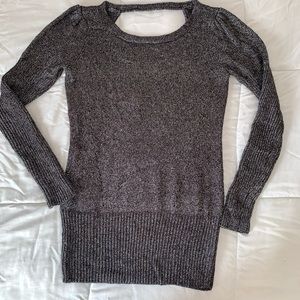 Calvin Klein Acrylic/Nylon Hip Length Sweater Sz M